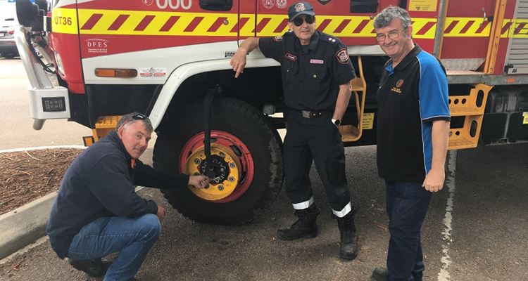 Trials to test off-road capability of modified fire trucks
