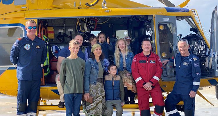 Almost one year on from his accident, Sebastian and his family reunited with the RAC Rescue crew who were part of his journey.