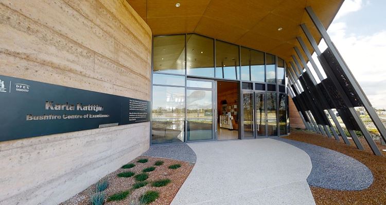Bushfire Centre Of Excellence Front Entry