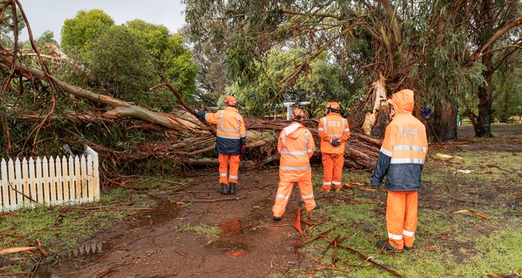 The State Emergency Service received more than 2000 requests for assistance during the last two winters